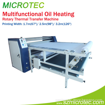 Multifunctional Oil Heating Rotary Thermal Transfer Machine, 3.2m Printing Width MTP-3200